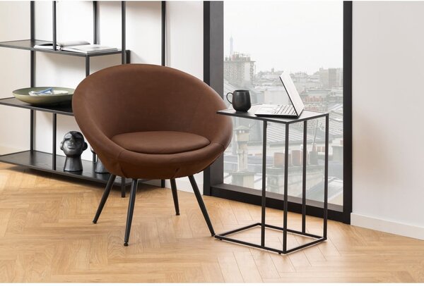 Odkládací stolek s deskou v dekoru mramoru 43x35 cm Infinity – Actona