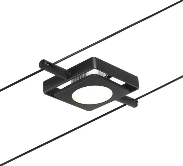 P 94424 LED lankový systém MacLED základní sada 5x4,5W 3000K 230/12V černá mat/chrom - PAULMANN