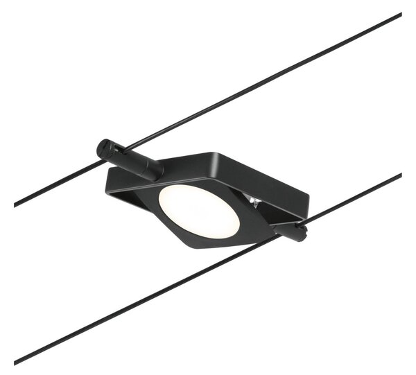 P 94424 LED lankový systém MacLED základní sada 5x4,5W 3000K 230/12V černá mat/chrom - PAULMANN