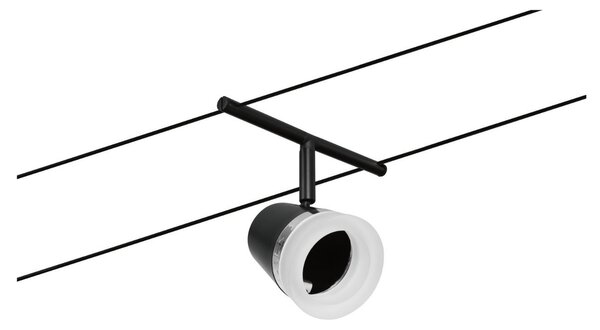 P 94464 Lankový systém Cone spot GU5,3 max. 10W 12V černá mat/chrom - PAULMANN
