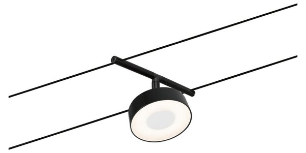 P 94479 LED lankový systém Circle základní sada 5x5W 3000K 230/12V černá mat/chrom - PAULMANN