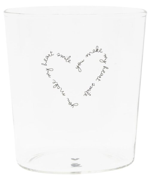 Sklenička Make my Heart 300 ml