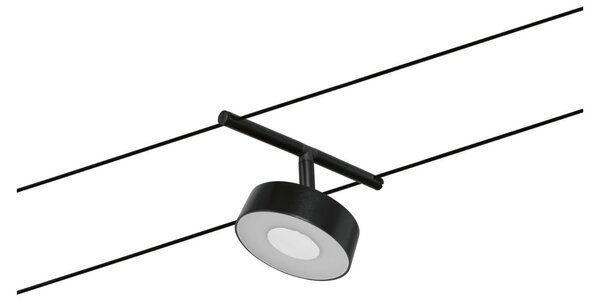 P 94479 LED lankový systém Circle základní sada 5x5W 3000K 230/12V černá mat/chrom - PAULMANN
