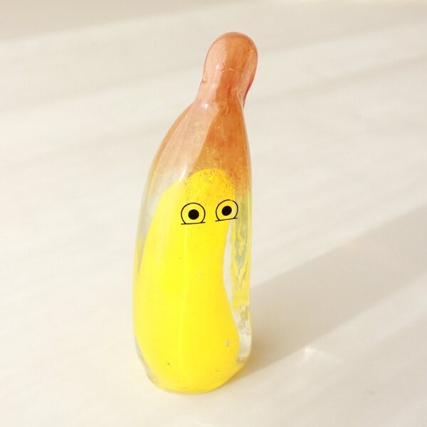 Skleněná figurka Crystal Blob Flamer