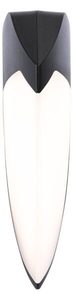 P 94517 LED venkovní nástěnné svítidlo Smart Home Zigbee Ikosea soumrakový senzor a pohybové čidlo CCT IP44 50x203mm 3000K 4,4W 230V antracit umělá hmota - PAULMANN
