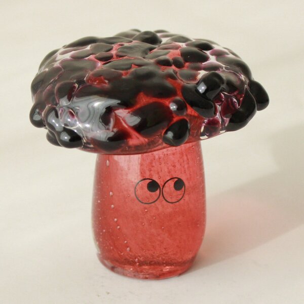 Skleněná figurka Crystal Blob Lava Shroom