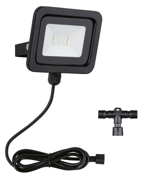 P 94585 Park + Light LED venkovní nástěnné svítidlo Bimea IP65 3000K 4,5W černá - PAULMANN