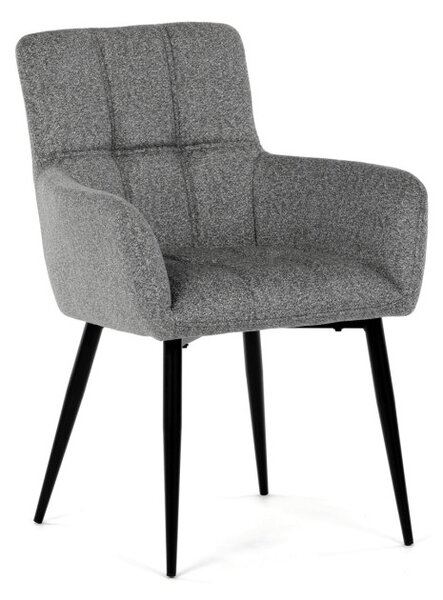 Jídelní židle šedá DCH-P3146 SIL2