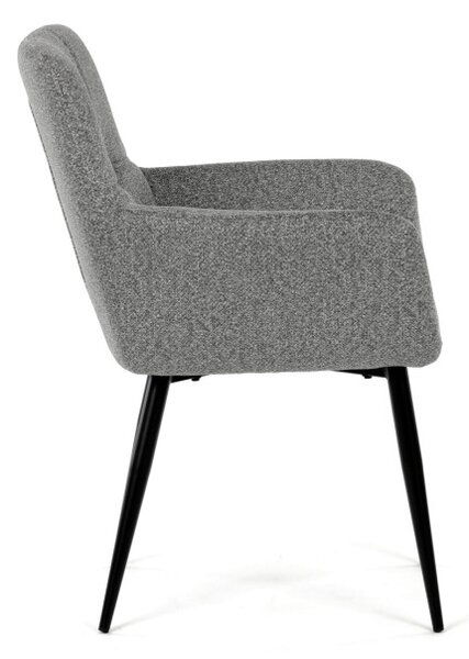 Jídelní židle šedá DCH-P3146 SIL2