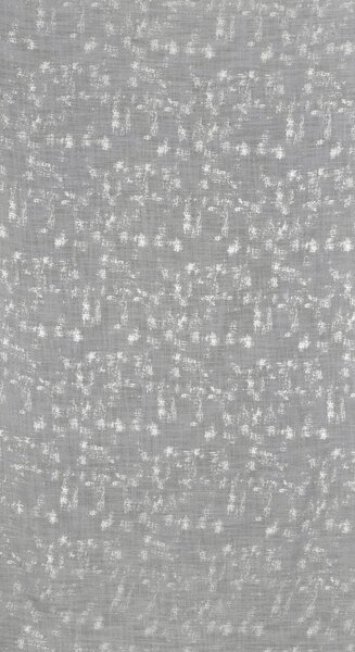 ZÁVĚS NA KROUŽCÍCH SOLANA 140X250 CM STŘÍBRNÁ