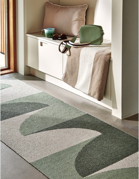 Zelený vnitřní a venkovní koberec 70x90 cm Hill Army Misty Mint – Pappelina