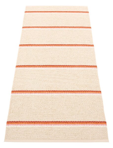 Vnitřní a venkovní běhoun v cihlové barvě/krémový 70x180 cm Olle Brick Cream – Pappelina