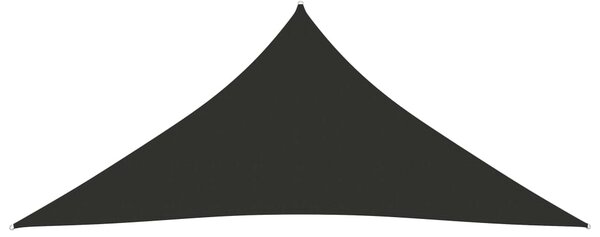 Stínící plachta oxfordská látka trojúhelník 5x7x7 m antracitová
