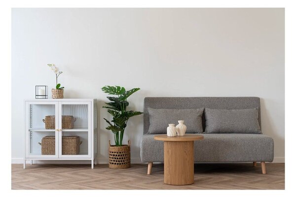 Šedá rozkládací pohovka 140 cm Marlow – House Nordic