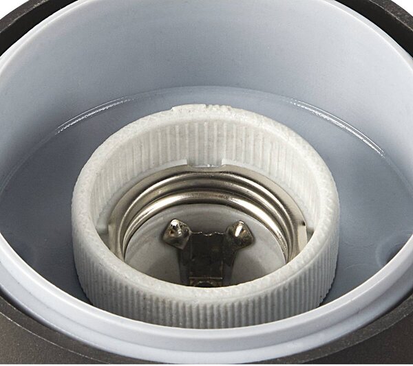 LA 1006178 GRAFIT E27 round nástěnné přisazené svítidlo antracit - BIG WHITE (SLV)