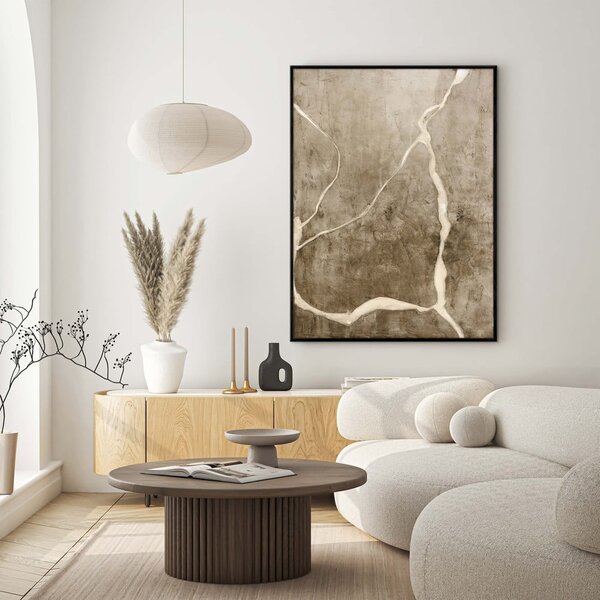Ručně malovaný obraz 90x120 cm Vibranium – Malerifabrikken