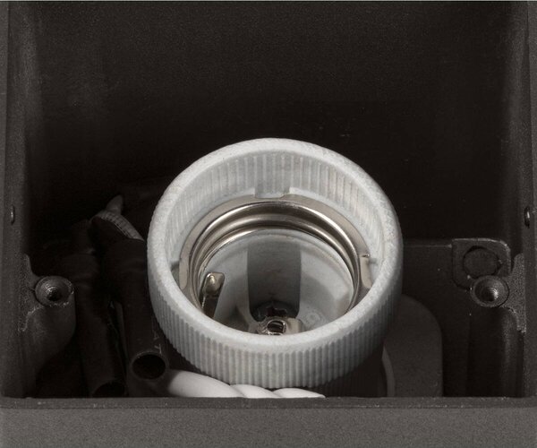 LA 1006183 GRAFIT E27 square Sensor nástěnné přisazené svítidlo antracit - BIG WHITE (SLV)