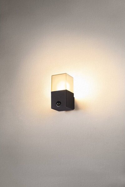LA 1006183 GRAFIT E27 square Sensor nástěnné přisazené svítidlo antracit - BIG WHITE (SLV)