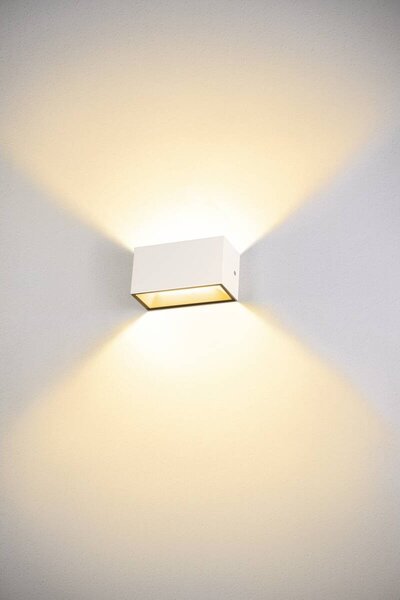 LA 1005153 SITRA M WL UP/DOWN venkovní LED nástěnné přisazené svítidlo, bílé CCT switch 3000/4000 K - BIG WHITE (SLV)