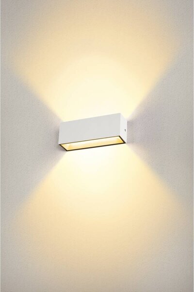 LA 1005156 SITRA L WL UP/DOWN venkovní LED nástěnné přisazené svítidlo, bílé CCT switch 3000/4000 K - BIG WHITE (SLV)