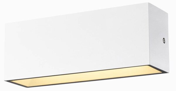 LA 1005156 SITRA L WL UP/DOWN venkovní LED nástěnné přisazené svítidlo, bílé CCT switch 3000/4000 K - BIG WHITE (SLV)
