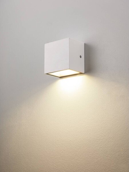 LA 1005149 SITRA S WL SINGLE venkovní LED nástěnné přisazené svítidlo bílé CCT switch 3000/4000 K - BIG WHITE (SLV)