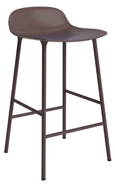 Normann Copenhagen designové barové židle Form Barstool Steel (65 cm)