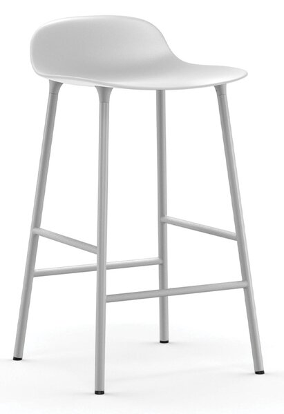 Normann Copenhagen designové barové židle Form Barstool Steel (65 cm)