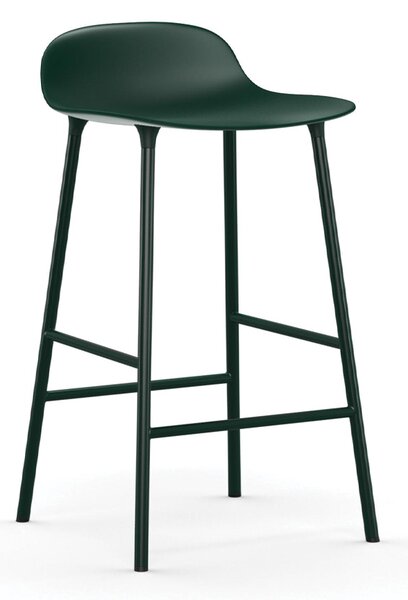 Normann Copenhagen designové barové židle Form Barstool Steel (65 cm)