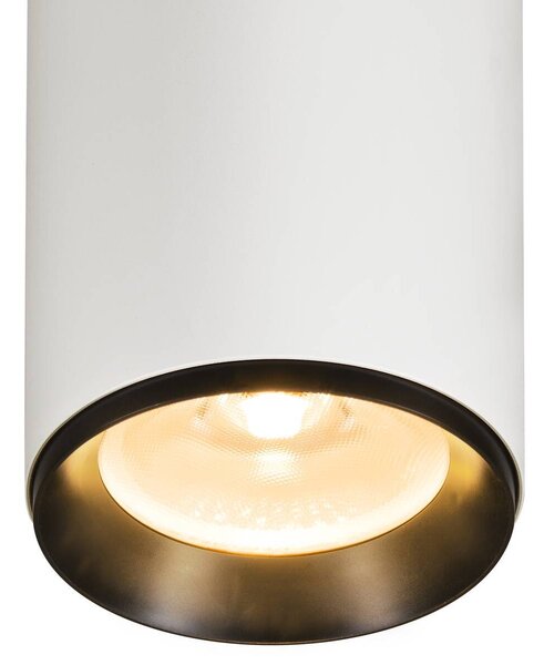 LA 1005726 NUMINOS® XL PHASE 3fázový spot bílý/černý 36 W 2700 K 24° - BIG WHITE (SLV)