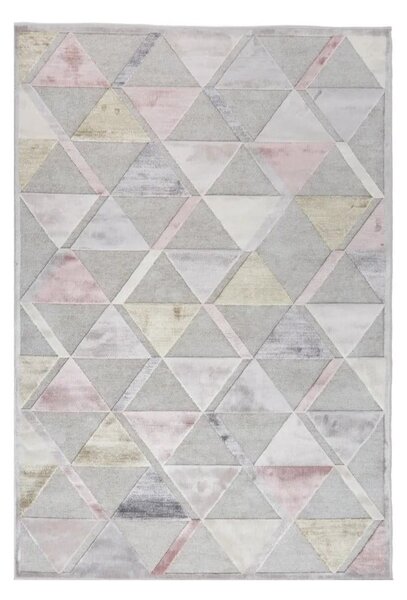 Šedý koberec Universal Margot Triangle, 120 x 170 cm
