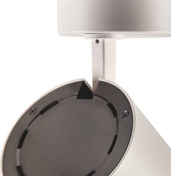 LA 1006094 NUMINOS® XL SPOT PHASE přisazené stropní svítidlo bílé/černé 36 W 3000 K 60° - BIG WHITE (SLV)