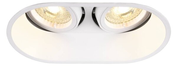 LA 1006122 HORN double QPAR51 zápustné stropní svítidlo bílé 25 W - BIG WHITE (SLV)