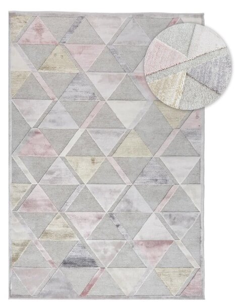 Šedý koberec Universal Margot Triangle, 120 x 170 cm