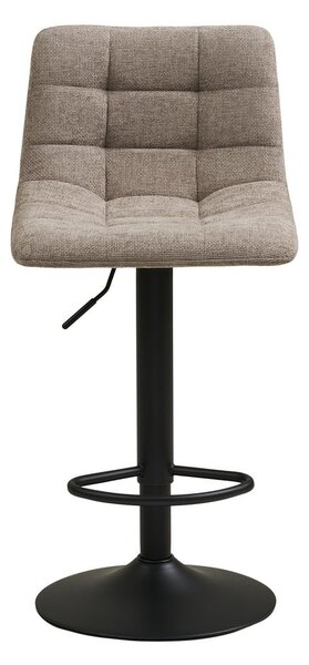 Béžová čalouněná barová židle s nastavitelnou výškou (výška sedáku 61 cm) Middelfart – House Nordic