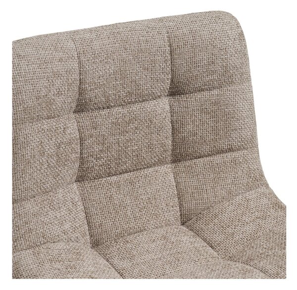Béžová čalouněná barová židle s nastavitelnou výškou (výška sedáku 61 cm) Middelfart – House Nordic