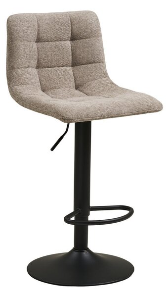 Béžová čalouněná barová židle s nastavitelnou výškou (výška sedáku 61 cm) Middelfart – House Nordic