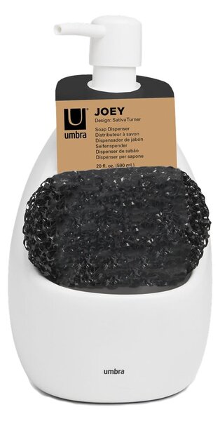 Bílý keramický dávkovač mýdla 590 ml Joey – Umbra