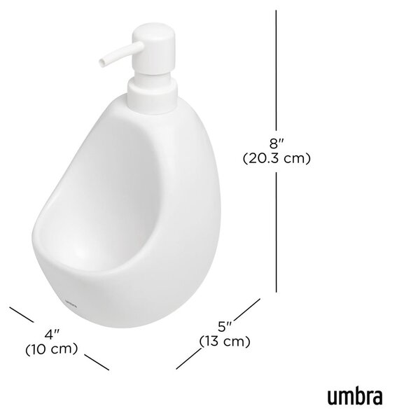 Bílý keramický dávkovač mýdla 590 ml Joey – Umbra