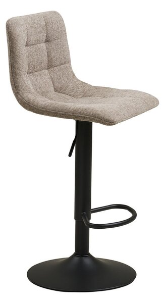 Béžová čalouněná barová židle s nastavitelnou výškou (výška sedáku 61 cm) Middelfart – House Nordic