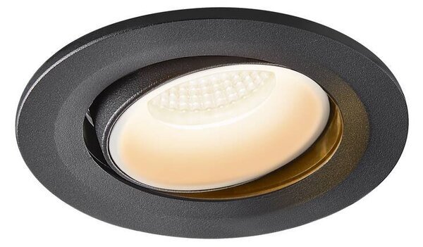 LA 1005323 NUMINOS® MOVE S zápustné stropní svítidlo černé/bílé 2700 K 40° - BIG WHITE (SLV)