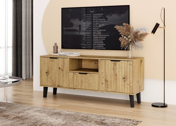 TV skříňka Sacar 1 (dub artisan). Akce -19%