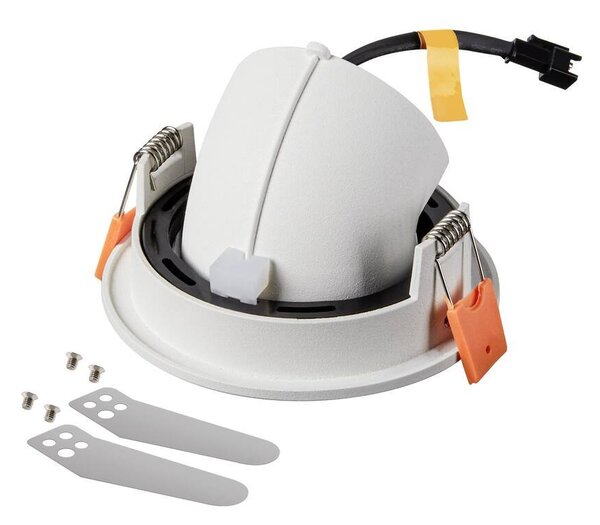LA 1005879 NUMINOS® GIMBLE S zápustné stropní svítidlo bílé/černé 2700 K 40° - BIG WHITE (SLV)