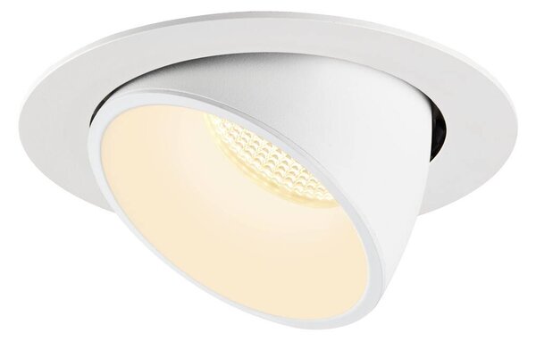 LA 1006057 NUMINOS® GIMBLE XL zápustné stropní svítidlo bílé 3000 K 20° - BIG WHITE (SLV)