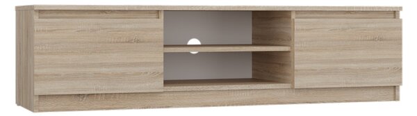TV skříňka Musecalo 140 (dub sonoma). Akce -22%
