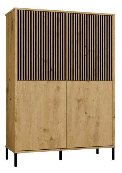 Skříňka Kamarussa Slim 4 (dub artisan). Akce -19%
