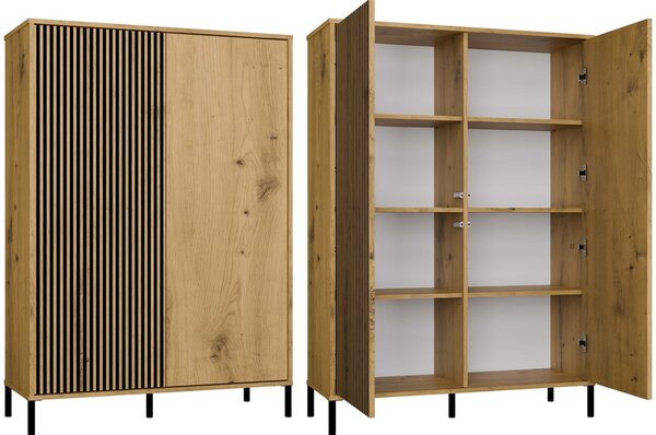 Skříňka Kamarussa Slim 3 (dub artisan). Akce -20%