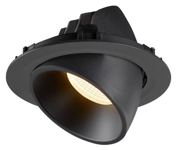 LA 1006053 NUMINOS® GIMBLE XL zápustné stropní svítidlo černé 3000 K 55° - BIG WHITE (SLV)