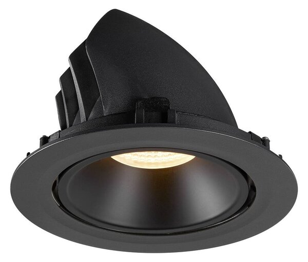 LA 1006053 NUMINOS® GIMBLE XL zápustné stropní svítidlo černé 3000 K 55° - BIG WHITE (SLV)