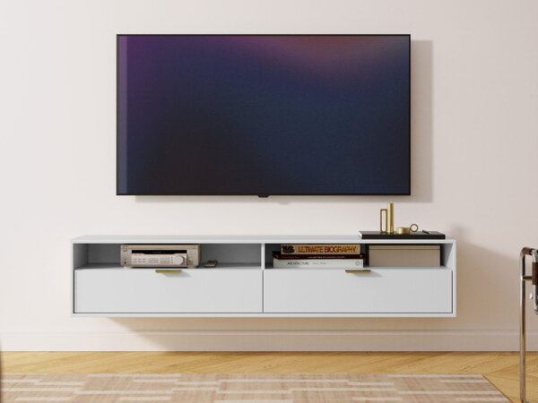 TV stolek Saneri 175, Barva:: bílá 5903211386626